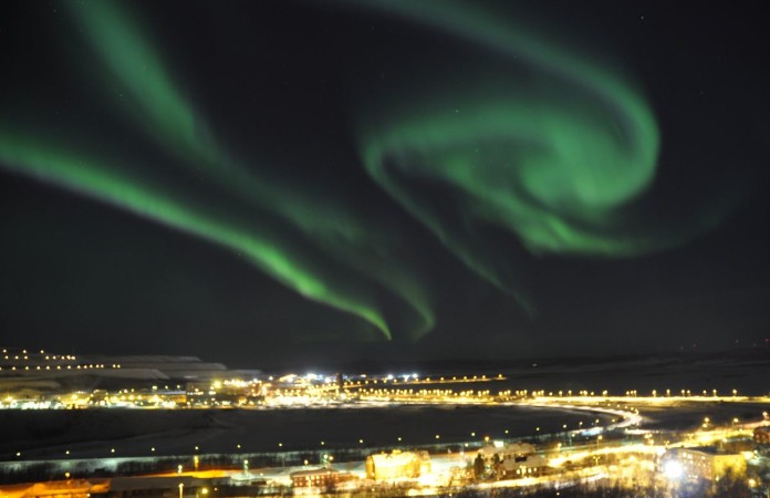 Aurora over Kiruna
