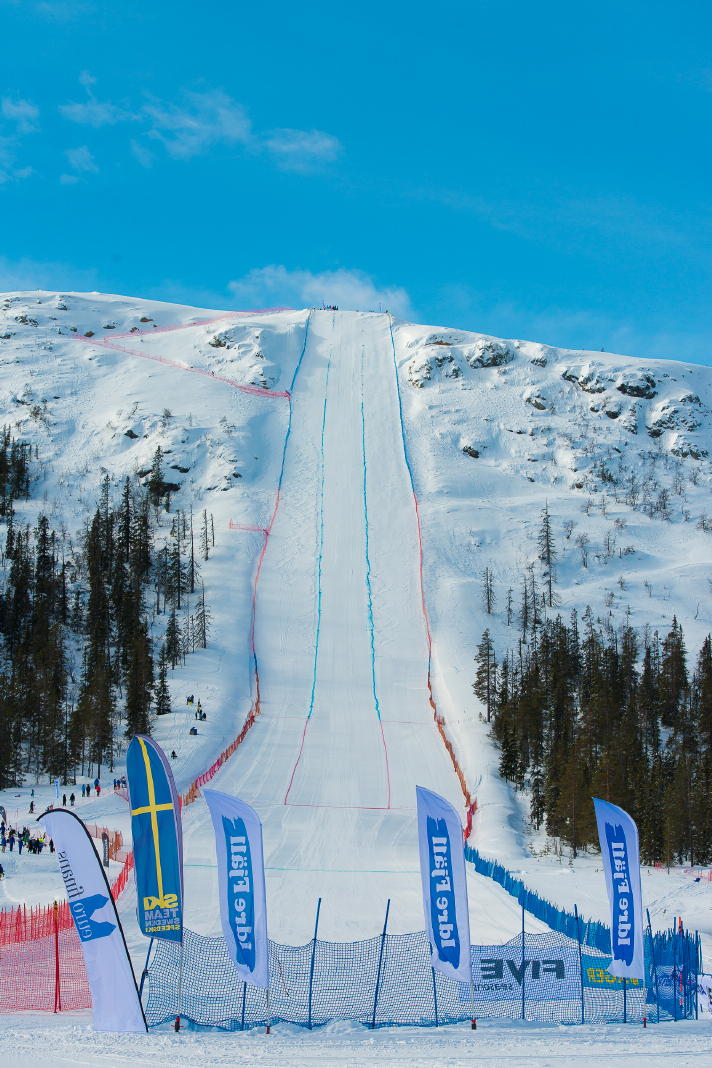 Idre Fjäll speed skiing