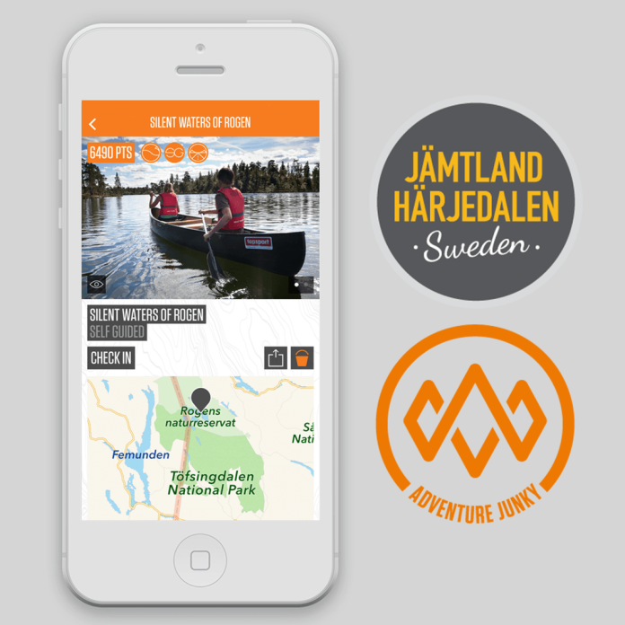 Adventure travel: Jämtland Härjedalen partners with the Adventure Junky app