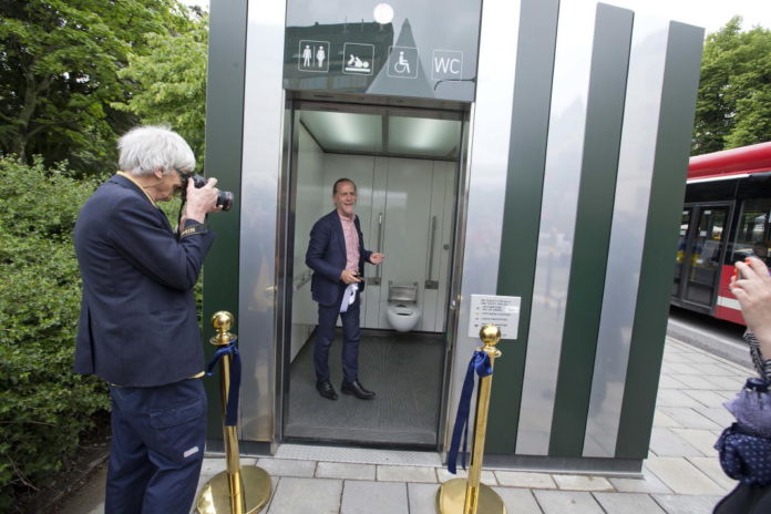 Free public toilets in Stockholm