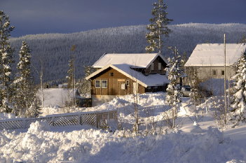 Cottages in Idre Fjäll, photo Nisse Schmidt