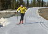 Idre Fjäll cross-country ski track October 16, 2015