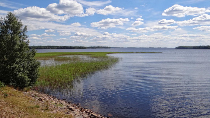 Lake Bolmen in Småland