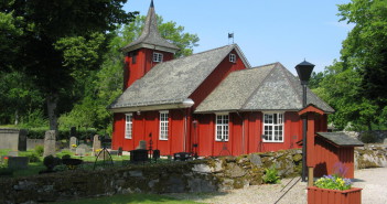 Skållerud church in Dalsland