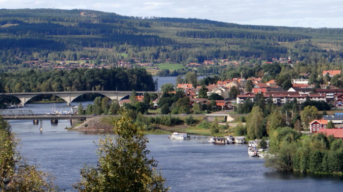 View over Leksand