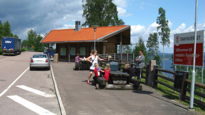 Rest areas in Sweden: Tossebergsklätten