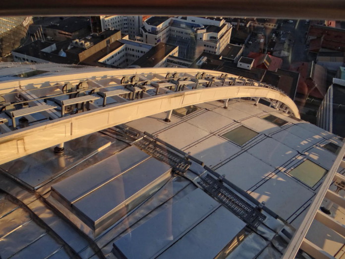 SkyView on top of the Stockholm Globe
