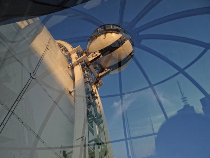 SkyView on top of the Stockholm Globe